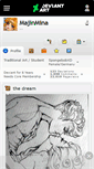 Mobile Screenshot of majinmina.deviantart.com