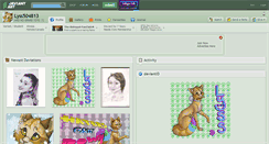 Desktop Screenshot of lyss504813.deviantart.com