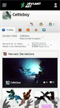 Mobile Screenshot of celticboy.deviantart.com