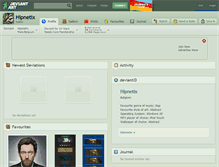 Tablet Screenshot of hipnetix.deviantart.com