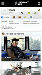 Mobile Screenshot of kiota.deviantart.com