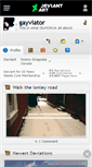 Mobile Screenshot of gayviator.deviantart.com