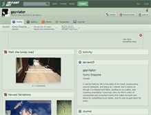 Tablet Screenshot of gayviator.deviantart.com