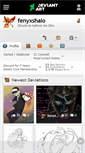 Mobile Screenshot of fenyxshalo.deviantart.com