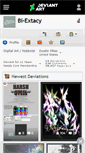 Mobile Screenshot of bi-extacy.deviantart.com
