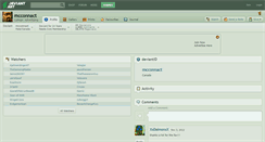 Desktop Screenshot of mcconnact.deviantart.com