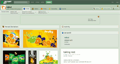 Desktop Screenshot of nabui.deviantart.com