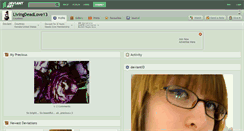 Desktop Screenshot of livingdeadlove13.deviantart.com