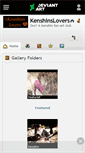 Mobile Screenshot of kenshinslovers.deviantart.com