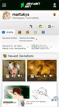 Mobile Screenshot of martukya.deviantart.com