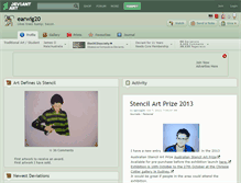 Tablet Screenshot of earwig20.deviantart.com