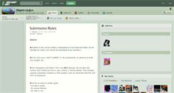 Desktop Screenshot of okami-club.deviantart.com