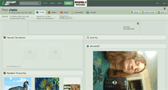Desktop Screenshot of chaios.deviantart.com