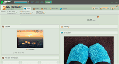 Desktop Screenshot of lady-nightstalker.deviantart.com
