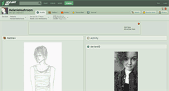 Desktop Screenshot of melaniemushroom.deviantart.com