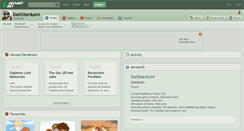 Desktop Screenshot of darkstardust4.deviantart.com