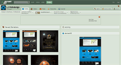 Desktop Screenshot of lj-webdesign.deviantart.com