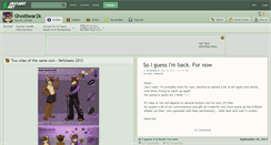 Desktop Screenshot of ghostbear2k.deviantart.com