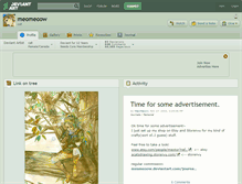 Tablet Screenshot of meomeoow.deviantart.com