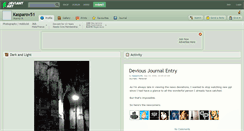 Desktop Screenshot of kasparov51.deviantart.com