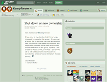 Tablet Screenshot of kenny-forever.deviantart.com