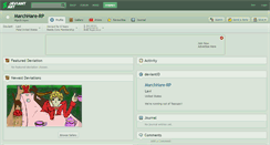 Desktop Screenshot of marchhare-rp.deviantart.com