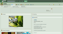 Desktop Screenshot of nettita.deviantart.com