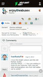 Mobile Screenshot of enjoytheabusex.deviantart.com