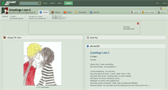 Desktop Screenshot of greetings-i-am-s.deviantart.com
