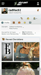 Mobile Screenshot of cadillac82.deviantart.com
