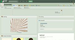 Desktop Screenshot of darkpetaltaki.deviantart.com