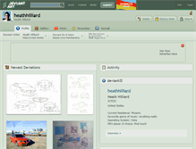 Tablet Screenshot of heathhilliard.deviantart.com