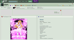 Desktop Screenshot of mikaink.deviantart.com