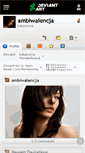 Mobile Screenshot of ambiwalencja.deviantart.com