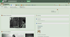 Desktop Screenshot of frequance.deviantart.com