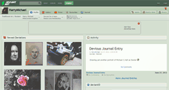 Desktop Screenshot of harrymichael.deviantart.com
