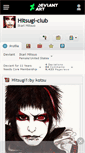 Mobile Screenshot of hitsugi-club.deviantart.com