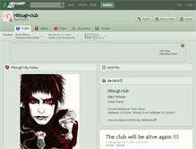 Tablet Screenshot of hitsugi-club.deviantart.com