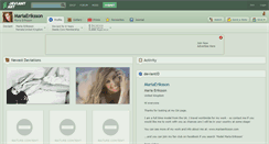 Desktop Screenshot of mariaeriksson.deviantart.com