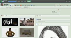 Desktop Screenshot of bentjibe.deviantart.com