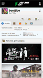 Mobile Screenshot of bentjibe.deviantart.com