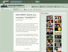 Tablet Screenshot of green-day-kingdom.deviantart.com