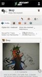 Mobile Screenshot of in-u.deviantart.com