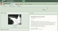 Desktop Screenshot of chocolate-swirls.deviantart.com