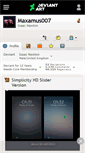 Mobile Screenshot of maxamus007.deviantart.com