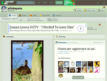 Tablet Screenshot of akitohayama.deviantart.com