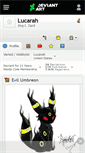 Mobile Screenshot of lucarah.deviantart.com