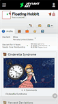 Mobile Screenshot of floating-hobbit.deviantart.com