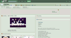Desktop Screenshot of crim3son.deviantart.com