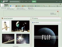 Tablet Screenshot of flip82.deviantart.com